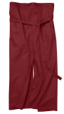 Schlitzschürze Milano Classic 100 x 100 cm - regency red
